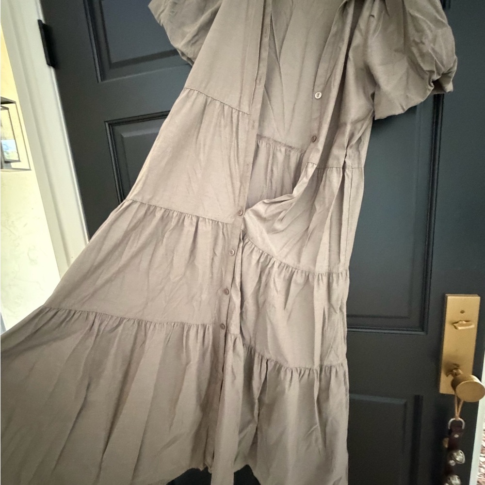 Brochu Walker Taupe Maxi Dress